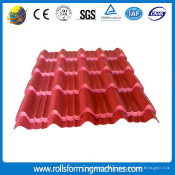 Roofing Colored Glazed Tile Cold Roll que forma la máquina